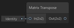 Matrix Transposeノード