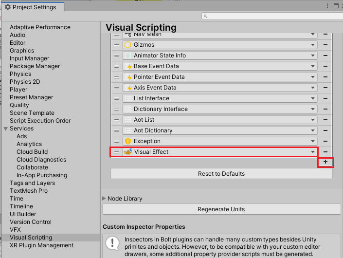 Visual ScriptingにVisual Effectタイプを追加する