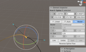 UnityのSplinesを使ってみる | Unityを使った3Dゲームの作り方（かめくめ）